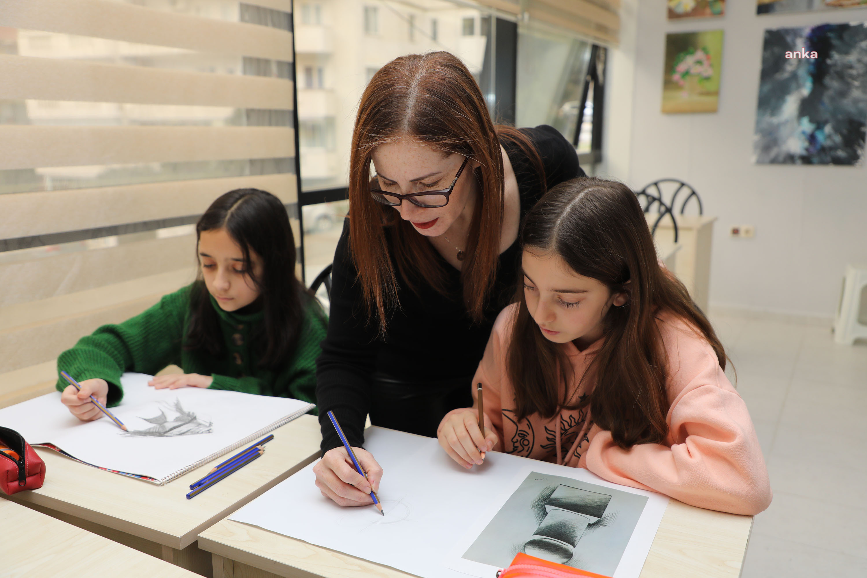 MUDANYALI ÇOCUKLAR YARIYIL TATİLİNDE SANATLA BULUŞUYOR