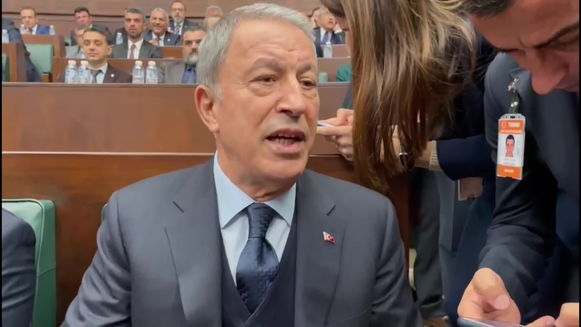 HULUSİ AKAR: ZAMAN ZAMAN TACİZ, SALDIRILAR OLUYOR. BUNLARA ANINDA MİSLİYLE KARŞILIK VERİLİYOR