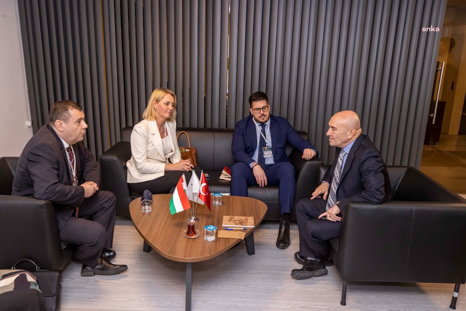 MACARİSTAN İSTANBUL BAŞKONSOLOSU, BAŞKAN SOYER'İ ZİYARET ETTİ