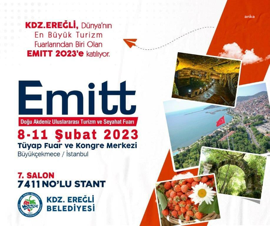 KDZ. EREĞLİ, EMITT FUARI'NDA TANITILACAK