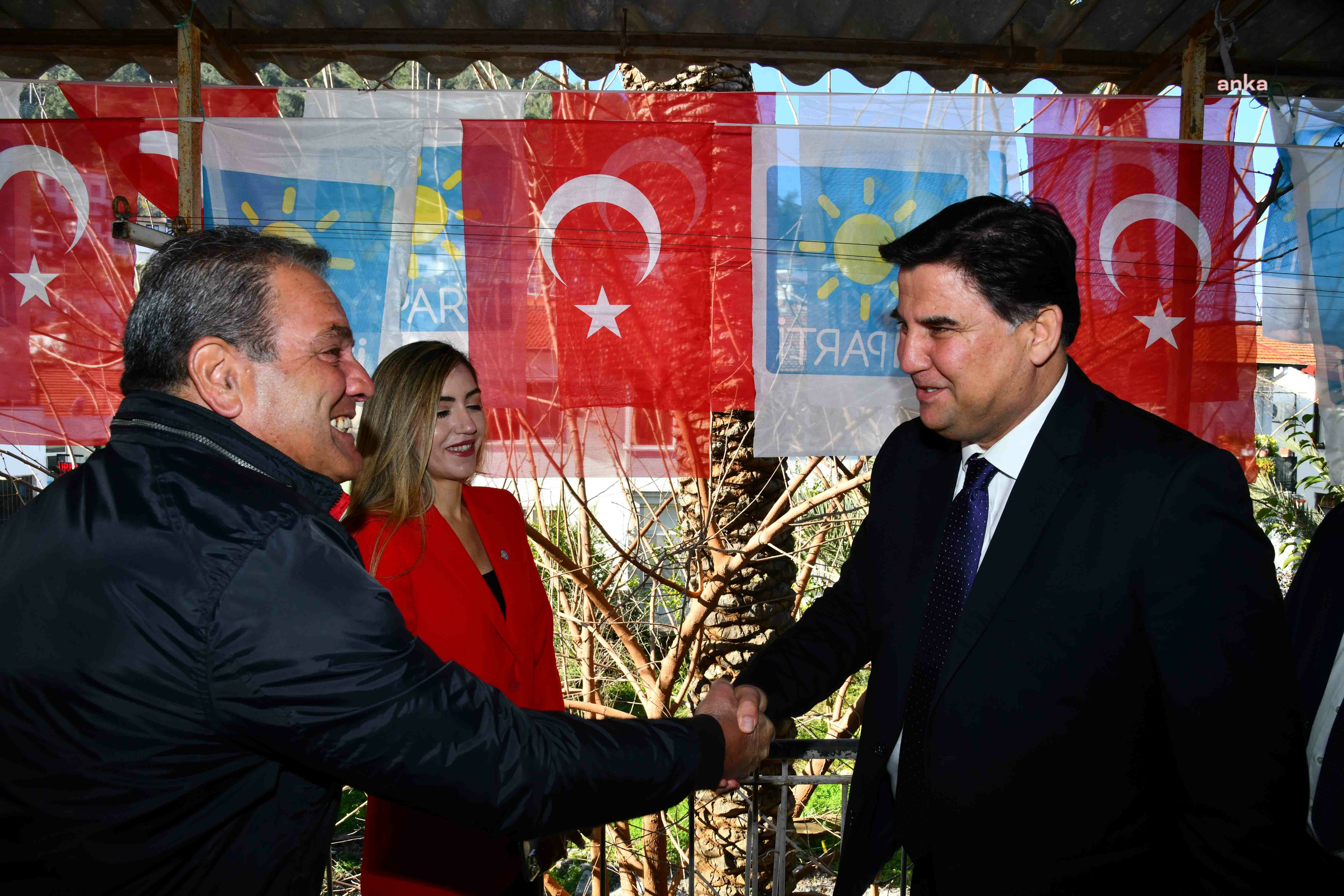 FETHİYE BELEDİYE BAŞKANI KARACA’DAN CHP VE İYİ PARTİ’YE ZİYARET