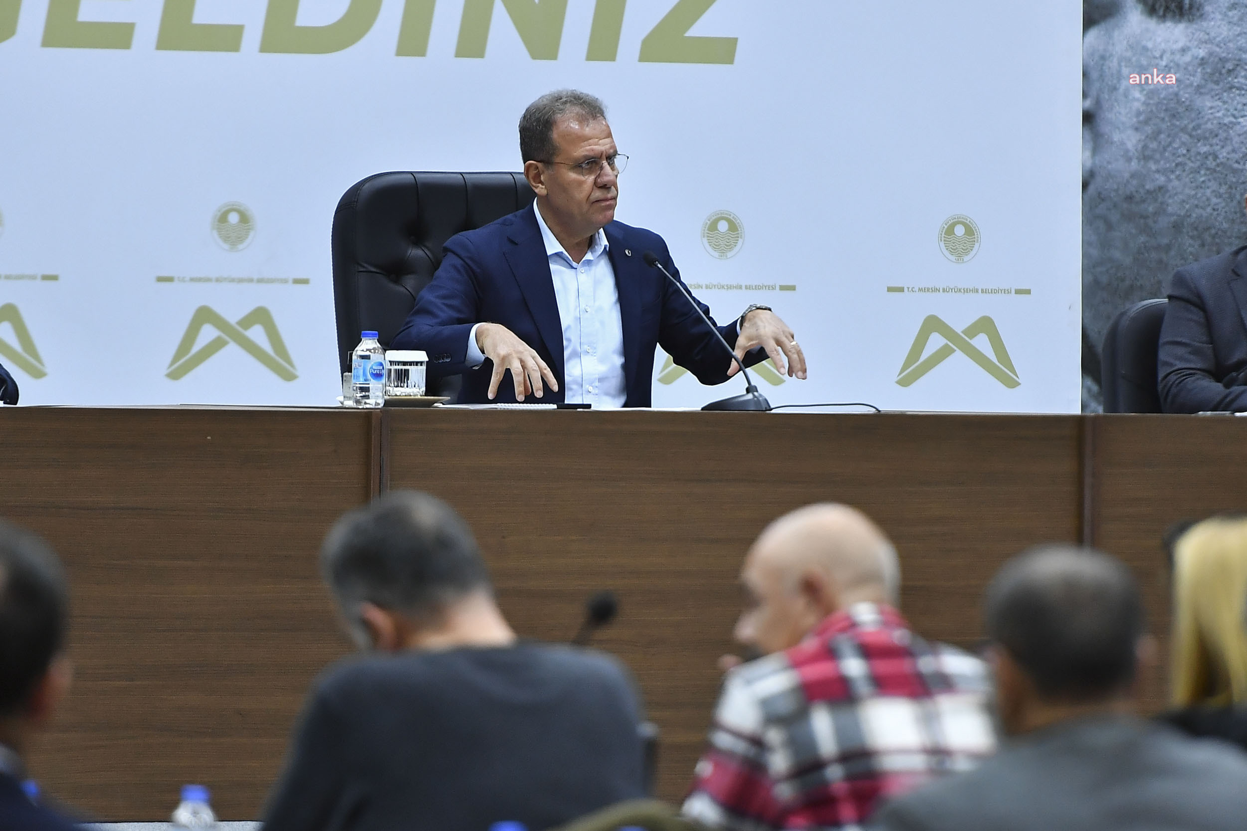 VAHAP SEÇER, EMEK ÖRGÜTLERİ İLE BULUŞTU