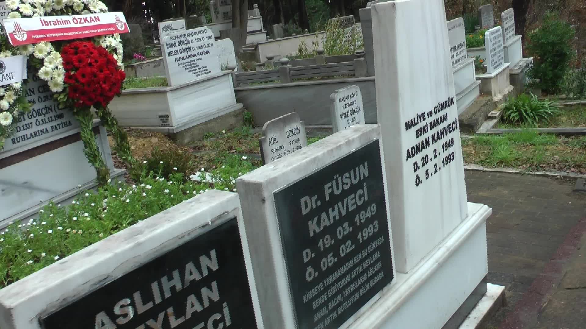 ESKİ DEVLET BAKANI ADNAN KAHVECİ, 30'UNCU ÖLÜM YIL DÖNÜMÜNDE KARTAL’DA ANILDI
