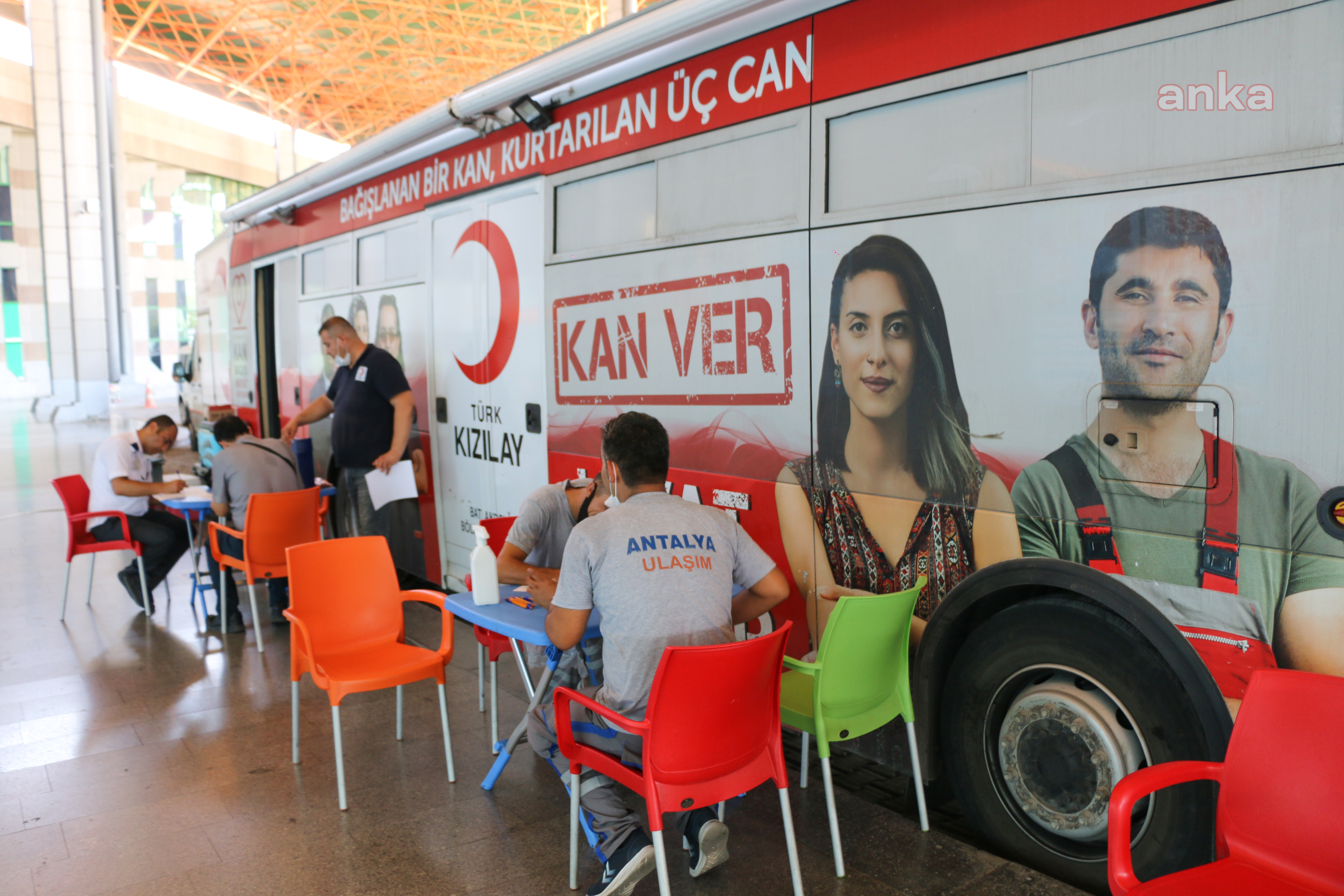 ANTALYA ULAŞIM A.Ş.'DEN KIZILAY'A DESTEK