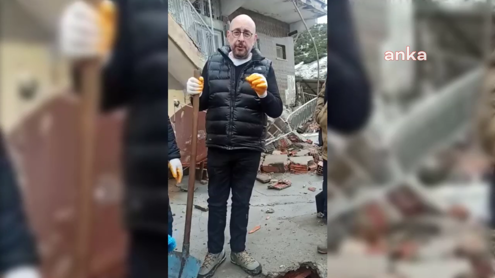 UĞUR POYRAZ’DAN İSLAHİYE’DE ARAMA KURTARMA ÇALIŞMALARI İÇİN YETKİLİLERE ÇAĞRI:  “GÖÇÜK ALTINDA BİNADA BİR ANNE OĞUL VAR… BİR MAKİNE VE EKİPMANLA BİR YETKİLİ EKİBİN GELMESİ ACİL VE ÖNEMLİ”