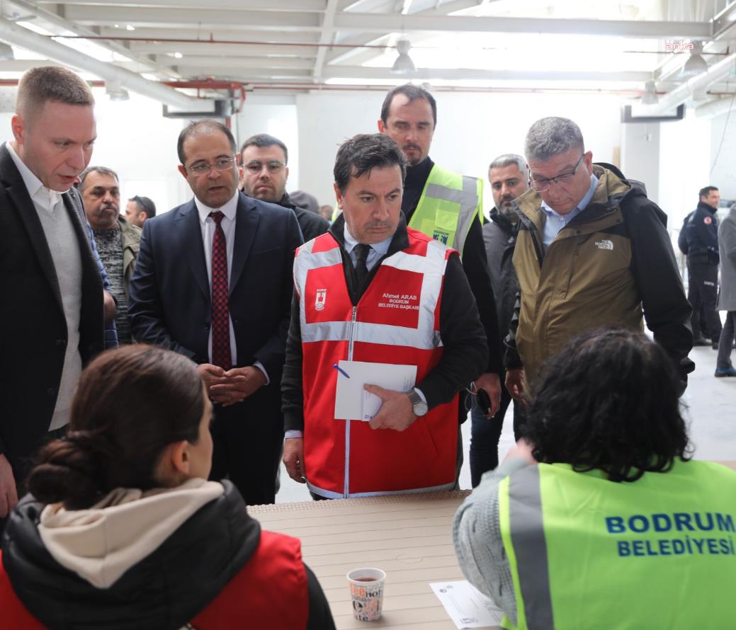 BODRUM, DEPREMZEDELERE YARDIM İÇİN SEFERBER OLDU