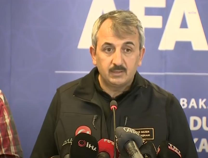 AFAD BAŞKANI YUNUS SEZER: “ULAŞILAMAYAN BİR BÖLGEMİZ YOK”