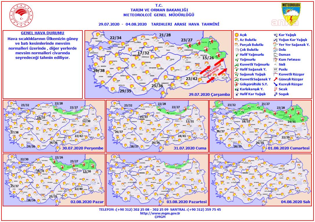 METEOROLOJİ AÇIKLADI; "BAYRAMDA HAVA NASIL OLACAK?"