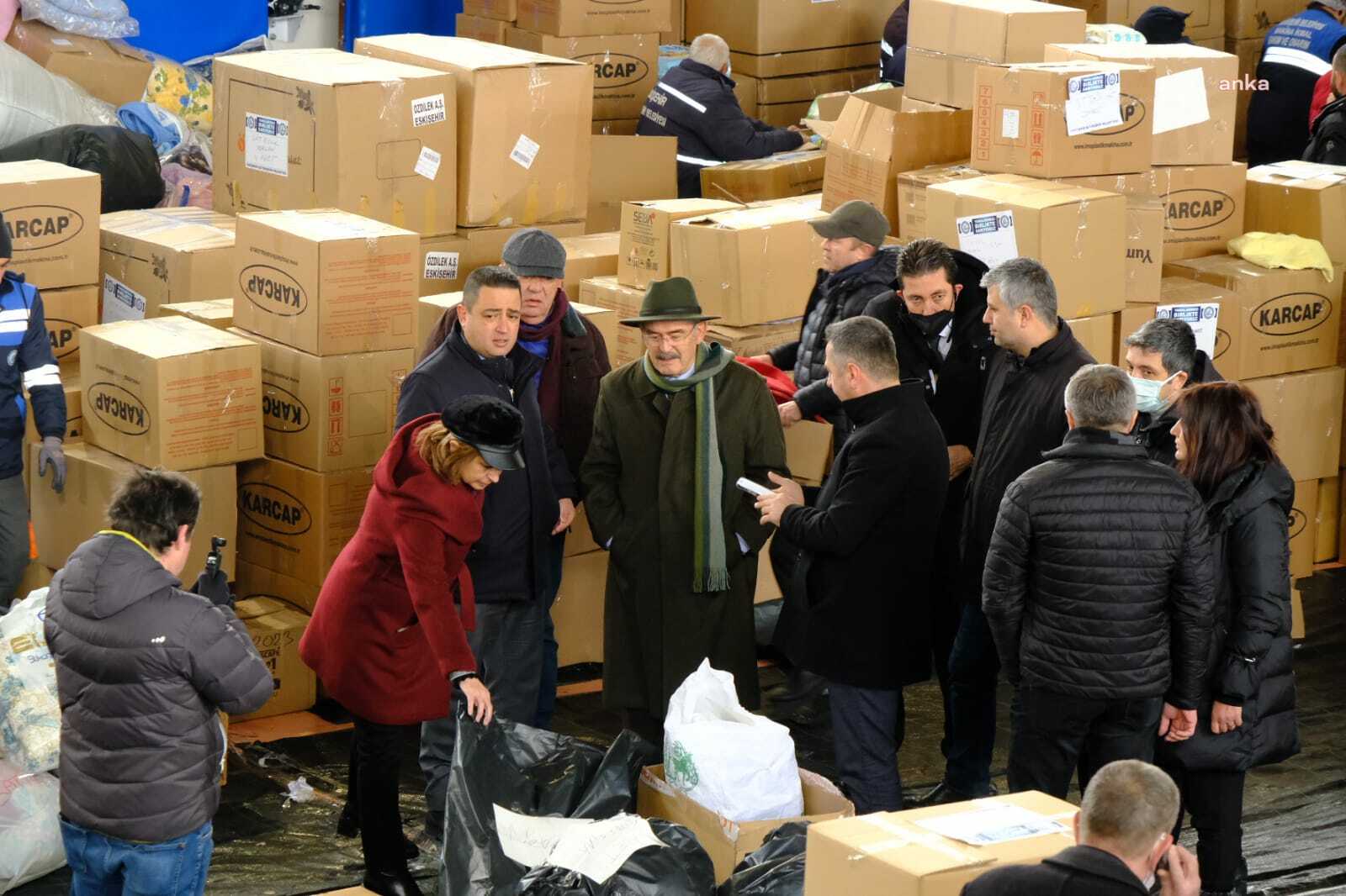 ESKİŞEHİR BÜYÜKŞEHİR’DEN AFET BÖLGESİNE DESTEK
