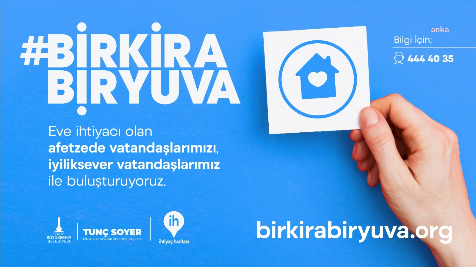 İZMİR’DE DEPREMZEDELER İÇİN “BİR KİRA BİR YUVA” KAMPANYASI BAŞLATILDI