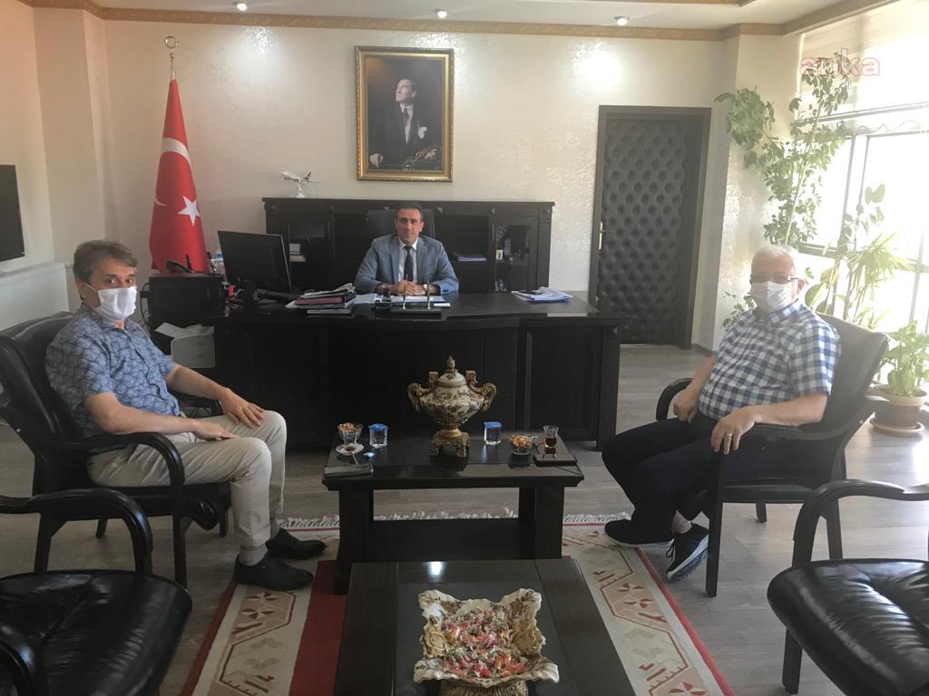 BURHANİYE BELEDİYE BAŞKANI DEVECİLER’DEN, KAYMAKAM MEMİŞ’E "HAYIRLI OLSUN" ZİYARETİ