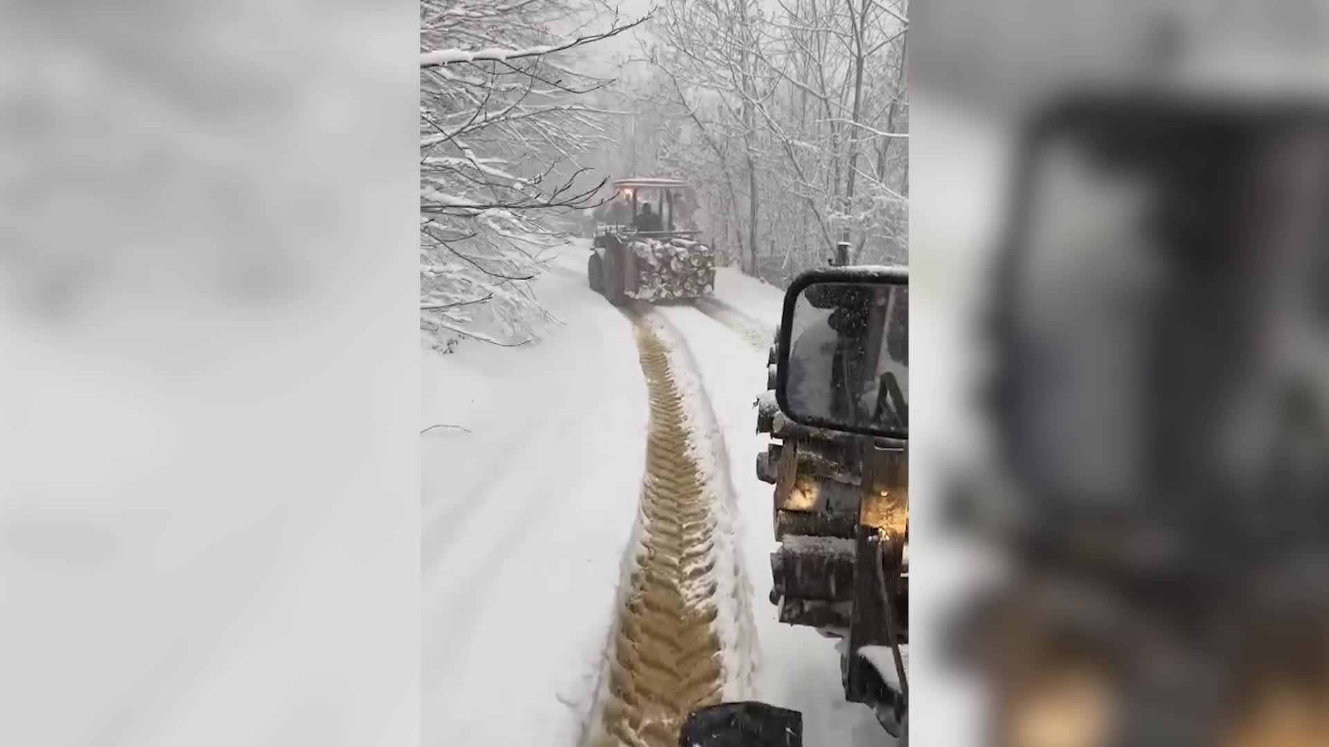 YALOVALI KÖYLÜLERDEN DEPREM BÖLGESİNE 50 TON ODUN YARDIMI
