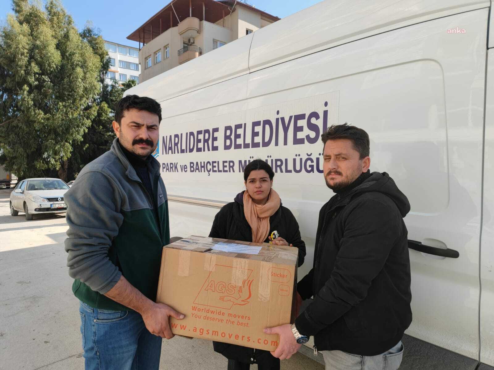 NARLIDERE BELEDİYESİ, ACİL İHTİYAÇ DUYULAN NEBULİZATÖRLERİ DEPREM BÖLGESİNE ULAŞTIRDI
