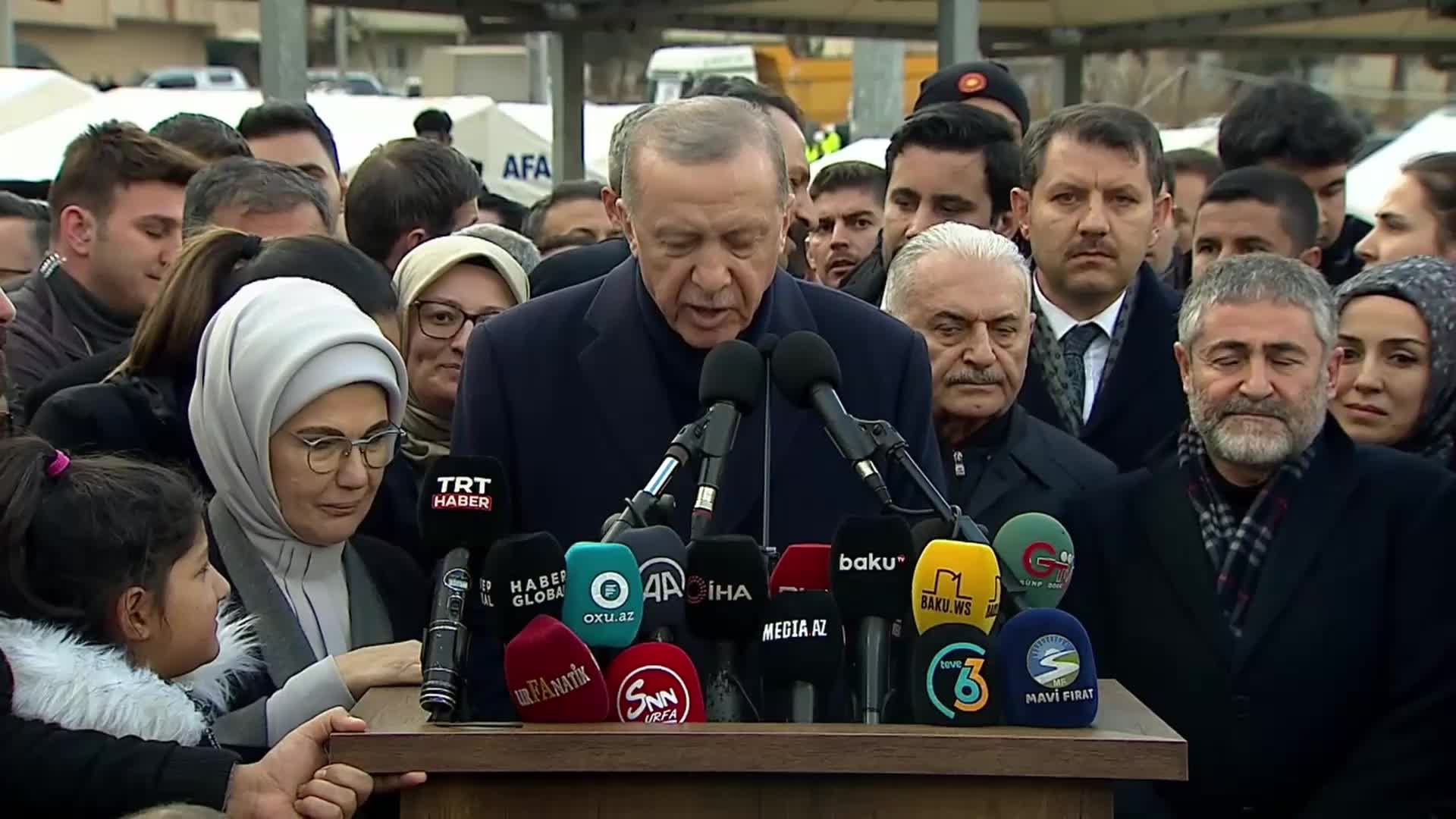 ERDOĞAN, SAAT 17.00’DE, ŞANLIURFA’DA AÇIKLADI: “21 BİN 848 VATANDAŞIMIZ HAYATINI KAYBETTİ, 80 BİN 104 İNSANIMIZ YARALI OLARAK KURTULDU”