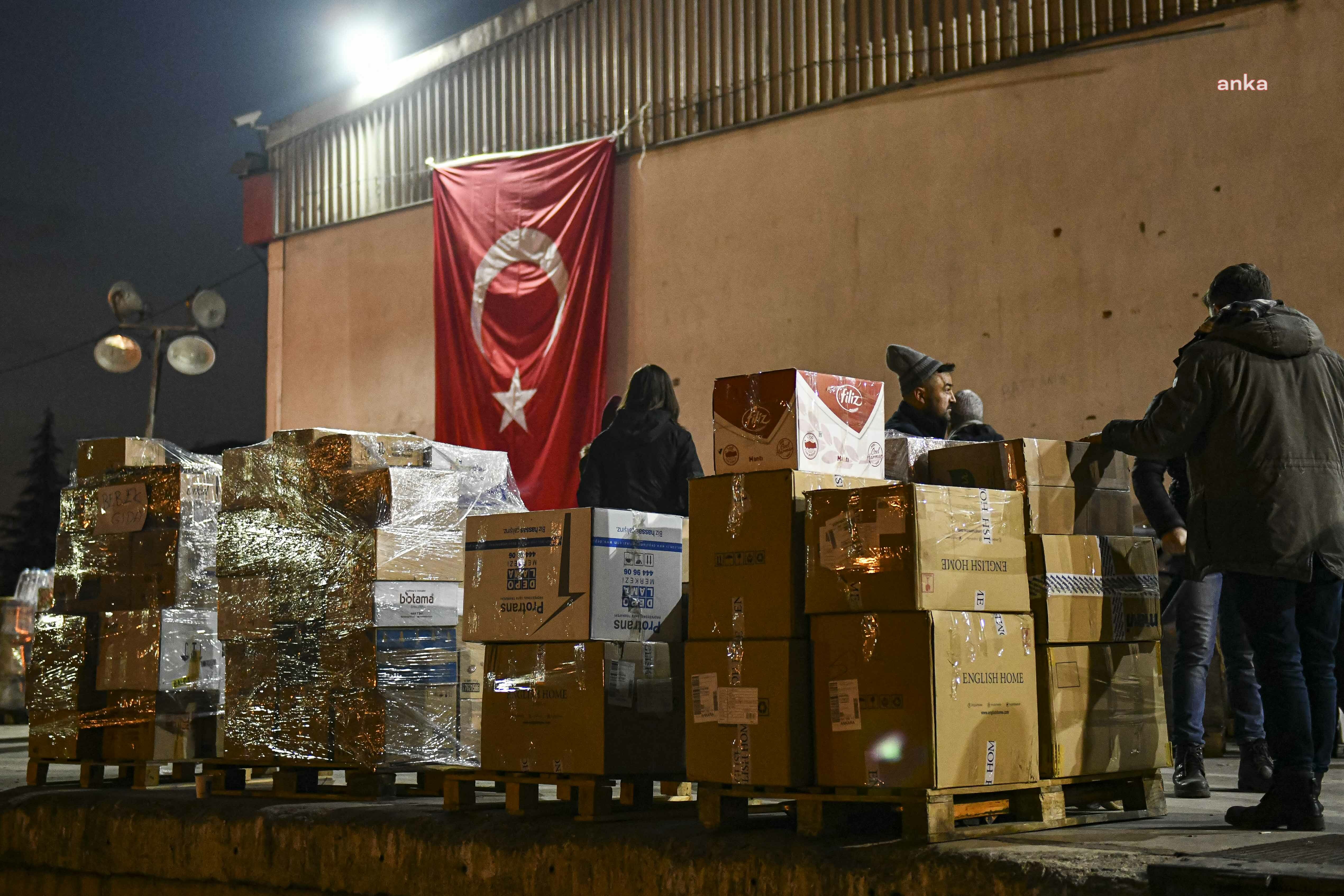 ANKARA BÜYÜKŞEHİR'İN YARDIM KAMPANYASI DEVAM EDİYOR