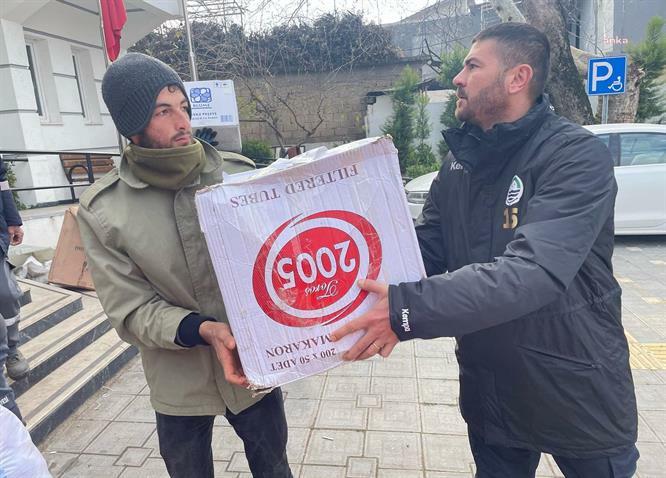FOÇA BELEDİYESİ HATAY DEFNE’DE ÇALIŞMALARINI SÜRDÜRÜYOR