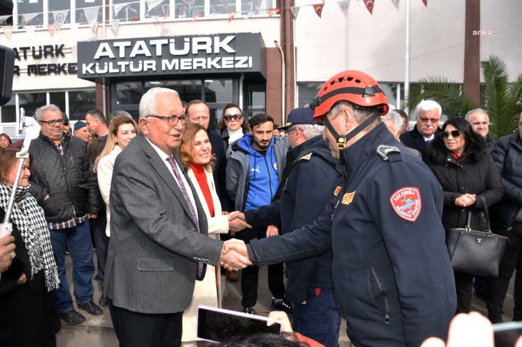 KDZ. EREĞLİ BELEDİYESİ İTFAİYE EKİBİ, GÖREVLERİNİ TAMAMLAYARAK EREĞLİ’YE DÖNDÜ
