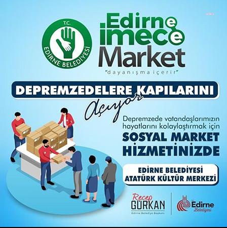 EDİRNE BELEDİYESİ’NDEN DEPREMZEDELER İÇİN PSİKOSOSYAL DESTEK