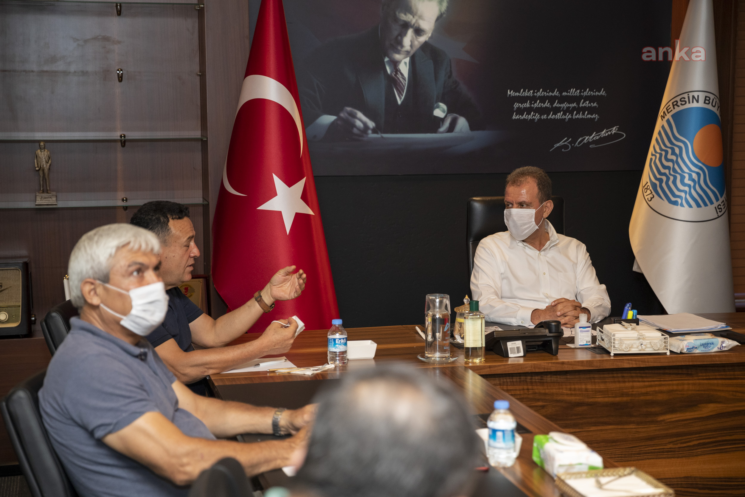 VAHAP SEÇER, AKDENİZ KATI ATIK BİRLİĞİ’NİN GENEL KURULU’NU GERÇEKLEŞTİRDİ