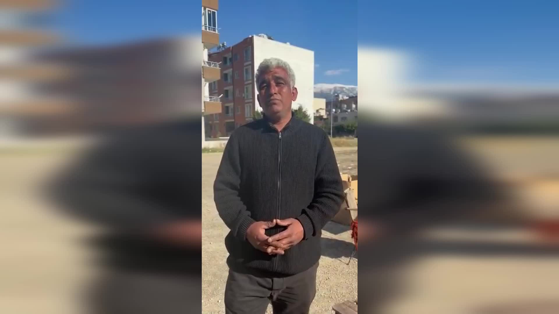 İSKENDERUNLU DEPREMZEDE: "DEVLETİMİZ ÇOK AMA ÇOK GERİDE KALDI”