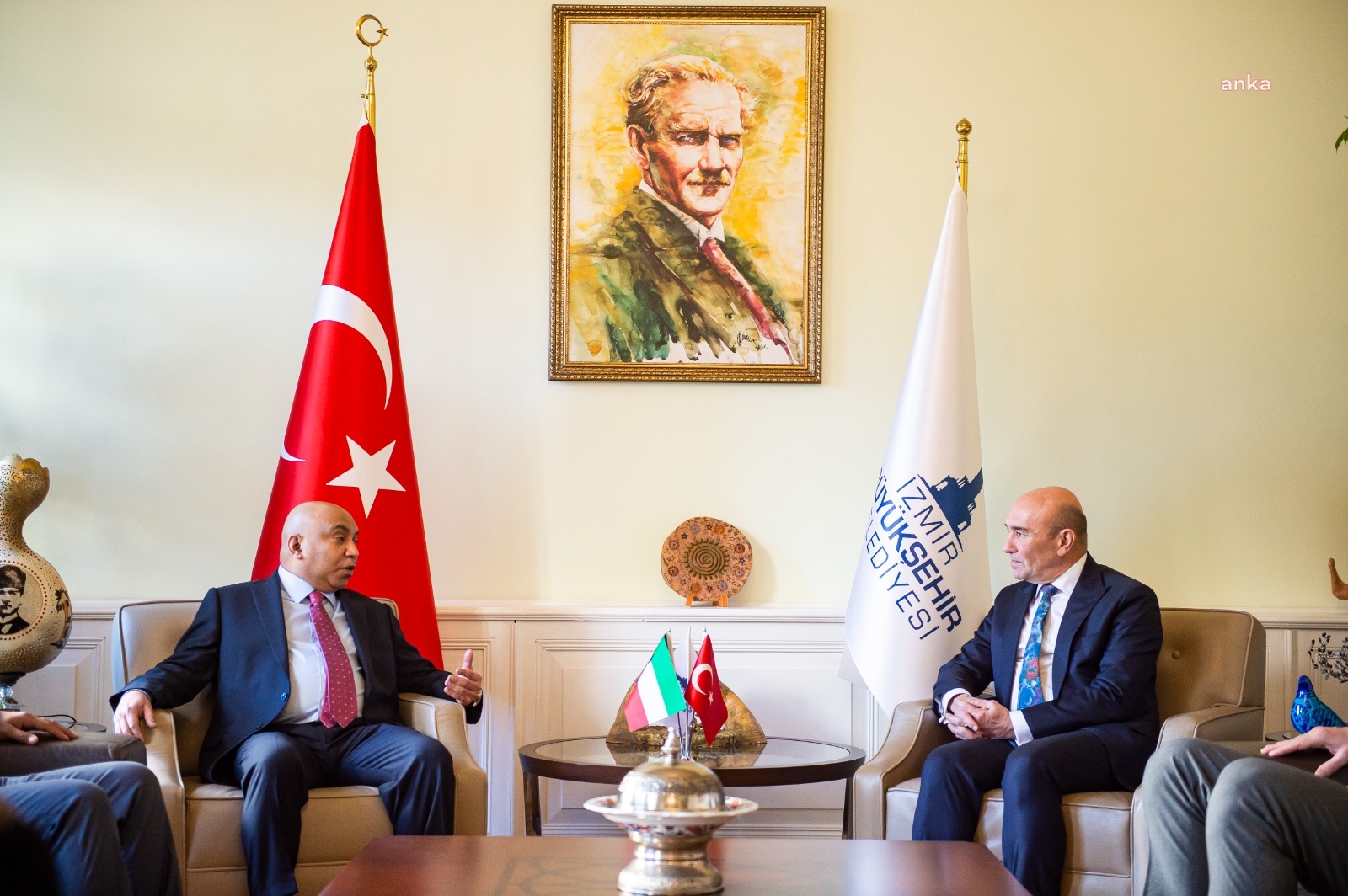 TUNÇ SOYER, KUVEYT’İN İSTANBUL BAŞKONSOLOSU'NU AĞIRLADI