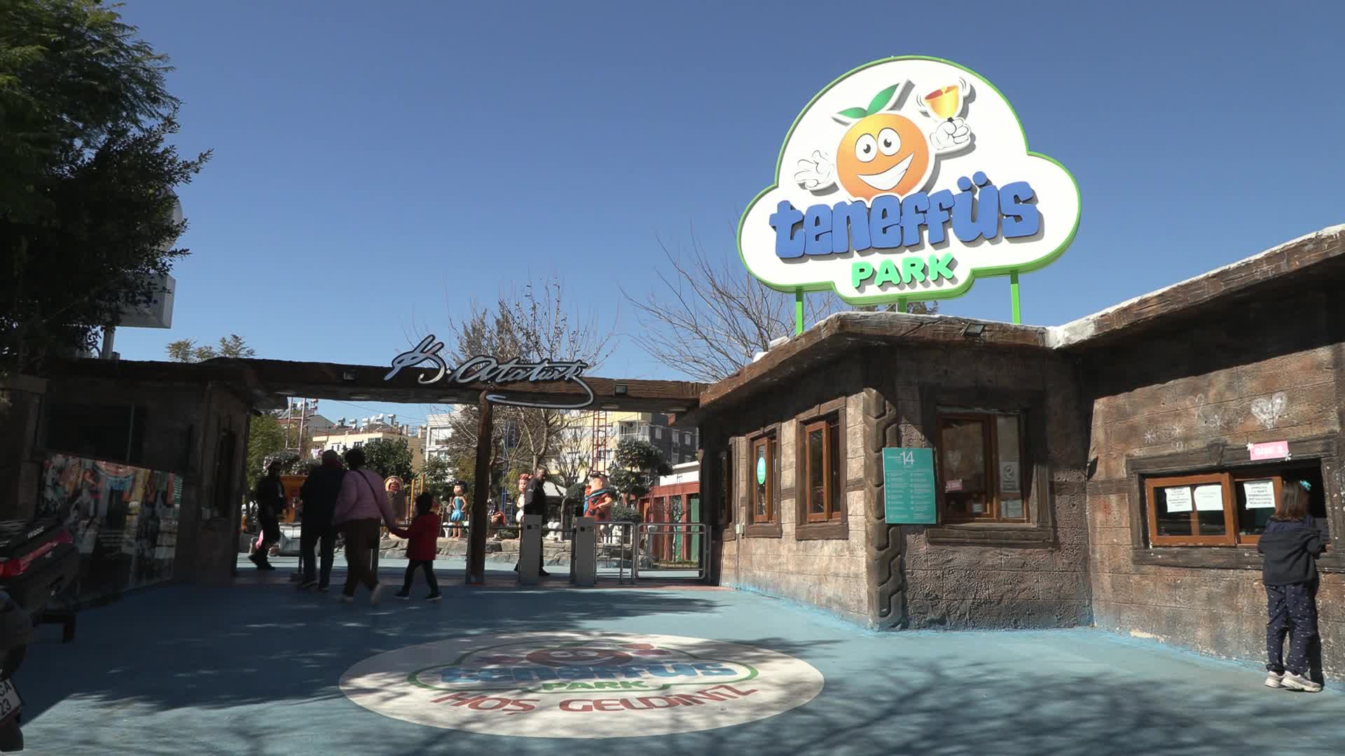 MURATPAŞA BELEDİYESİ, TENEFFÜS PARK'TA DEPREMZEDE ÇOCUKLARI AĞIRLADI