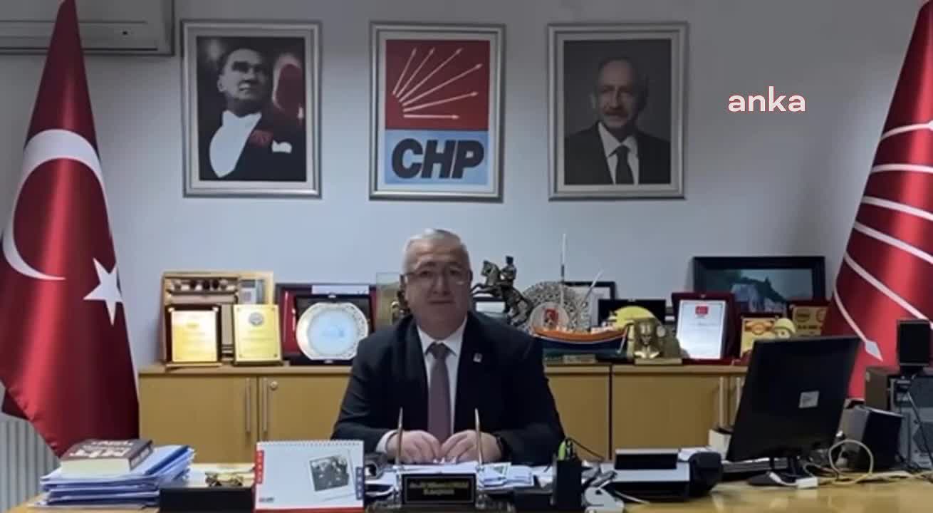 CHP ANKARA İL BAŞKANI ALİ HİKMET AKILLI: “TÜM BU YAŞADIKLARIMIZIN BAŞ SORUMLUSU TEK ADAM VE ONUN ÜLKEMİZE DAYATTIĞI REJİMDİR”