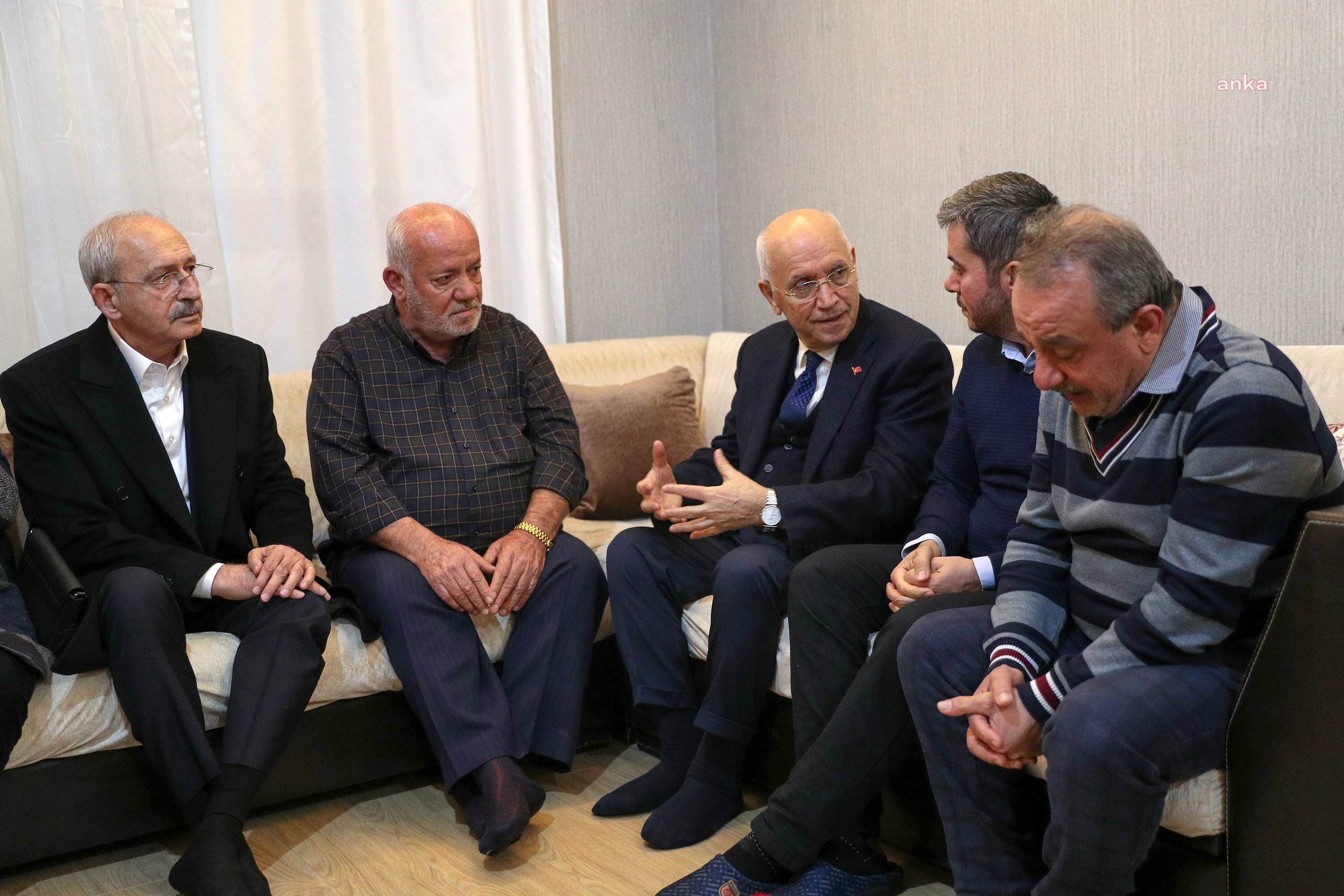 KILIÇDAROĞLU’NDAN YENİMAHALLE’DEKİ DEPREMZEDELERE ZİYARET