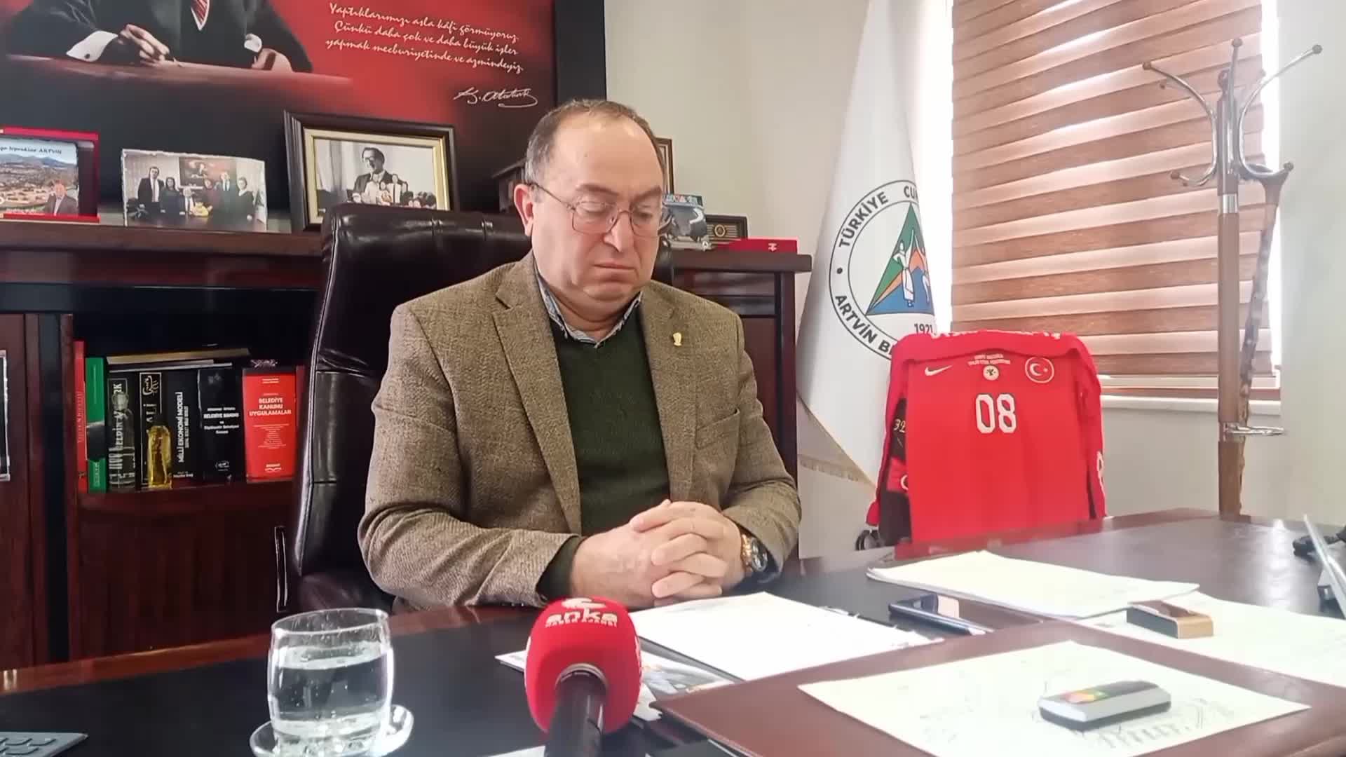 ARTVİN BELEDİYE BAŞKANI DEMİRHAN ELÇİN: "BİZ BU KENTLERİ KOORDİNASYONLA YENİDEN AYAĞA KALDIRIRIZ"