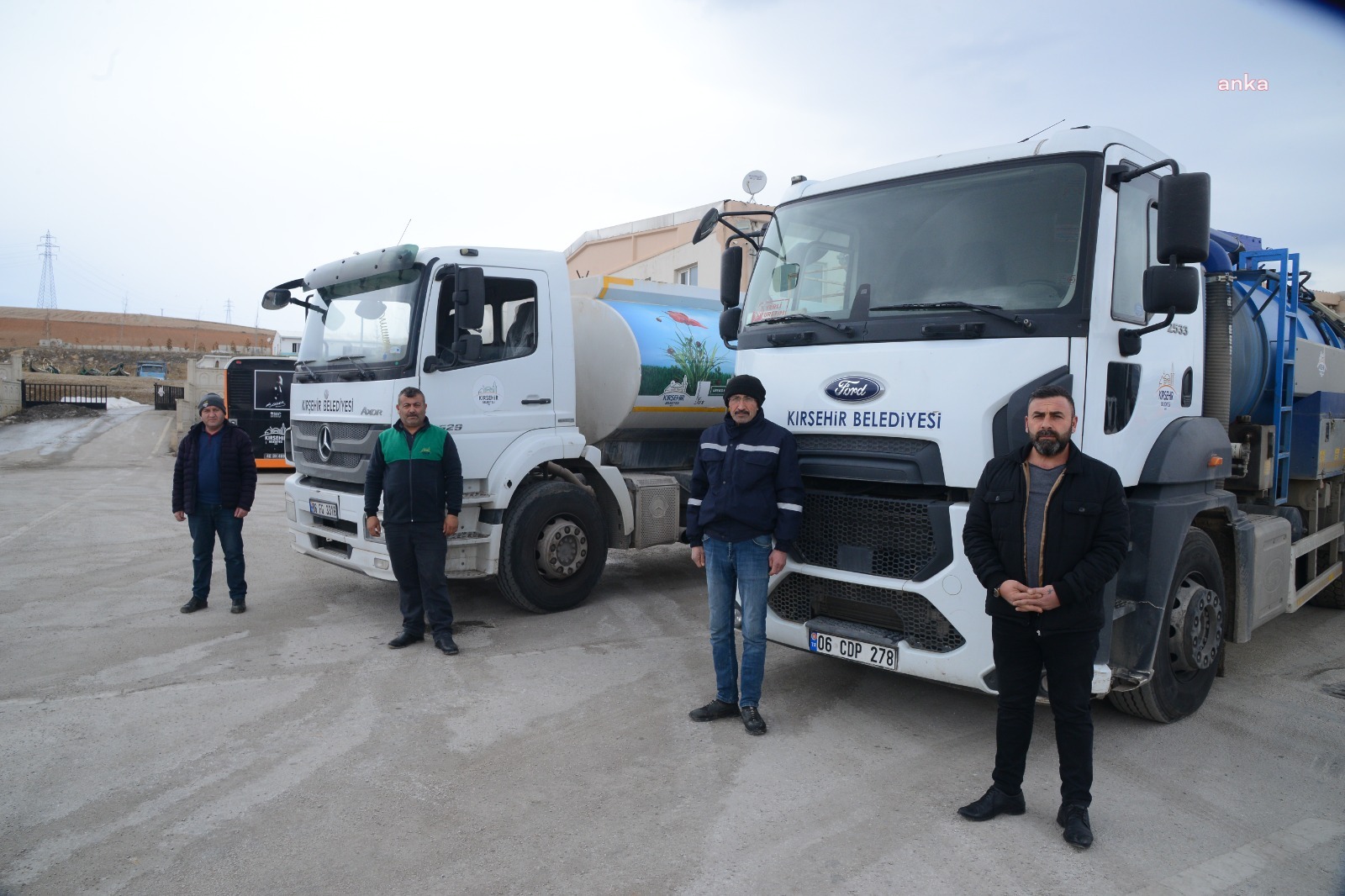 KIRŞEHİR BELEDİYESİ, PAZARCIK'A ARAZÖZ VE KOMBİNE ARAÇ GÖNDERDİ