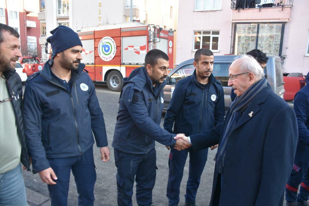 TEKİRDAĞ BÜYÜKŞEHİR'İN DEPREM BÖLGESİNDE ÇALIŞMALARINI TAMAMLAYAN EKİPLERİ, KENTE DÖNDÜ