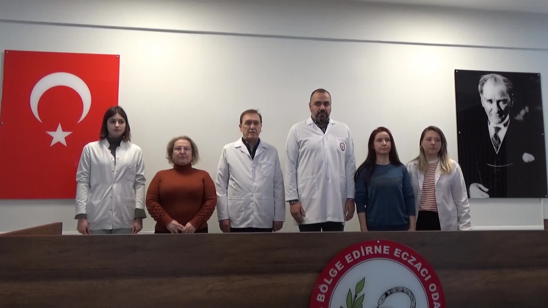 EDİRNE ECZACILAR ODASI BAŞKANI KILIÇGİL: BAZI SAHRA ECZANELERİMİZ GÜNDE 7 BİN KİŞİYE VARAN TALEBİ KARŞILIYOR