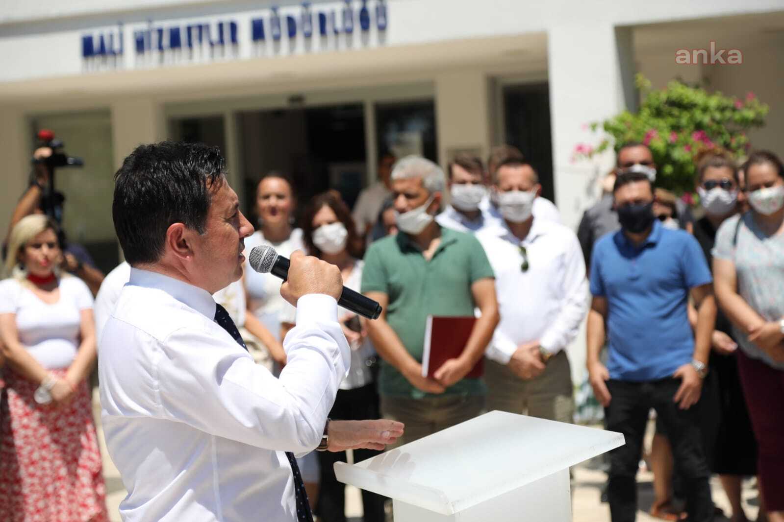 BODRUM BELEDİYE BAŞKANI ARAS, PERSONELİYLE BAYRAMLAŞTI