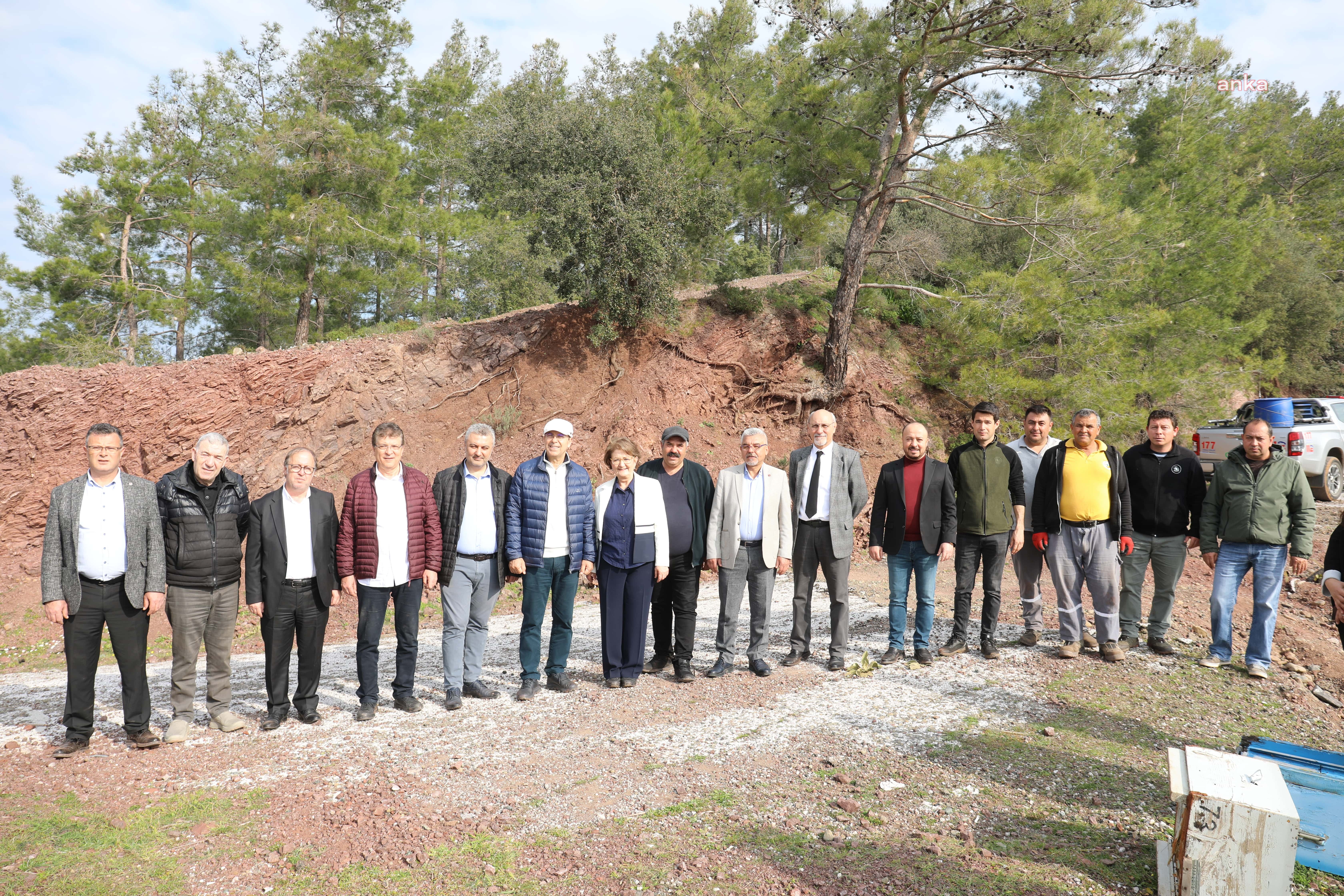 EGE VE MARMARA ÇEVRECİ BELEDİYELER BİRLİĞİ ÜYELERİ, MARMARİS’TE FİDAN DİKTİ