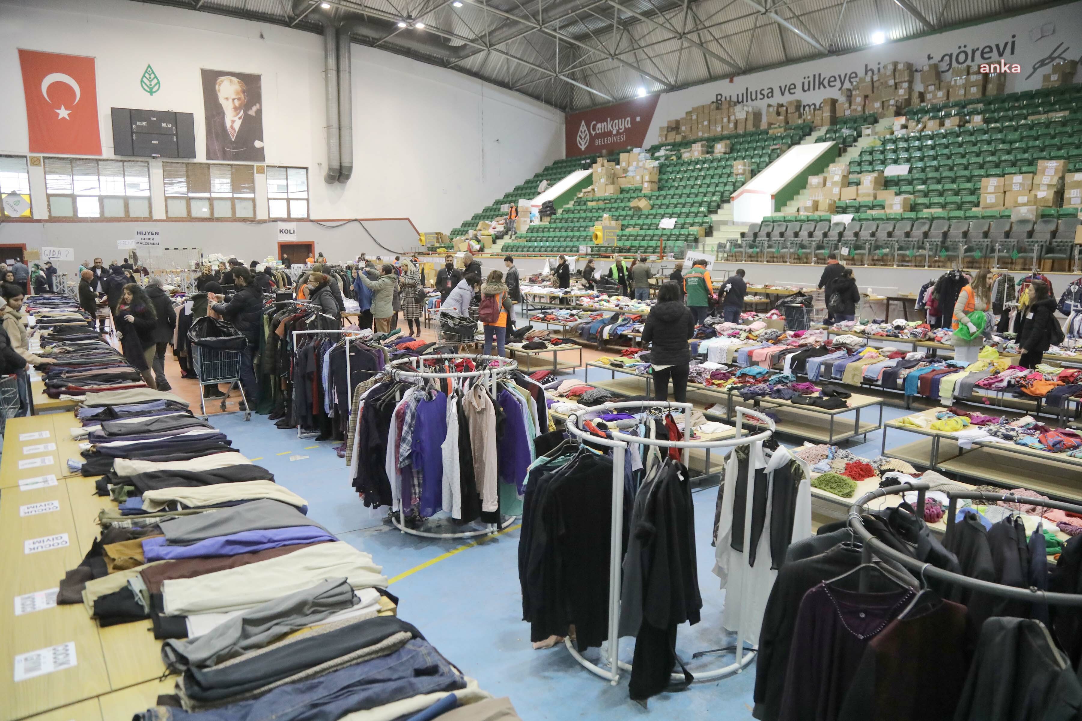 ÇANKAYA BELEDİYESİ, ANKARA’YA GELEN 43 BİN DEPREMZEDEYE YARDIM ELİNİ UZATTI