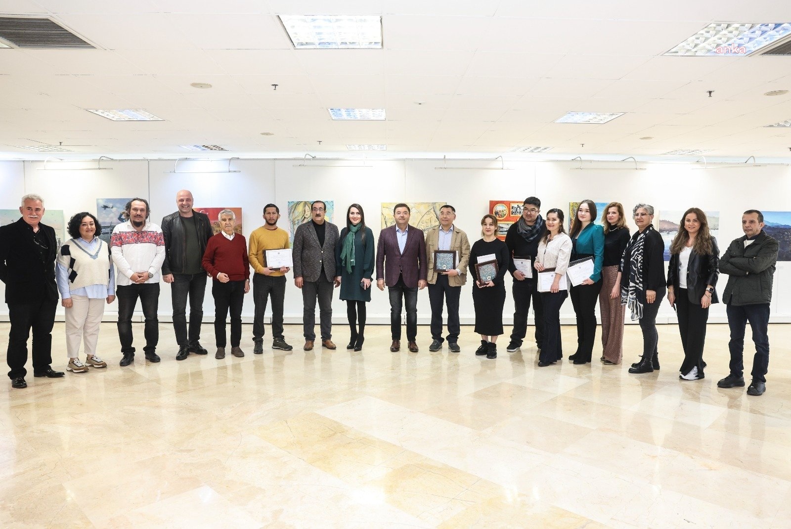 KAZAK SANATÇILARDAN TÜRKİYE'YE DESTEK MESAJI