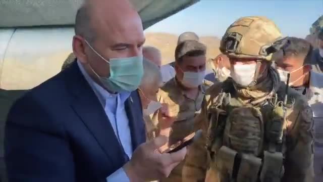 CUMHURBAŞKANI ERDOĞAN CUDİ DAĞI'NDAKİ ASKERLERİN BAYRAMINI KUTLADI