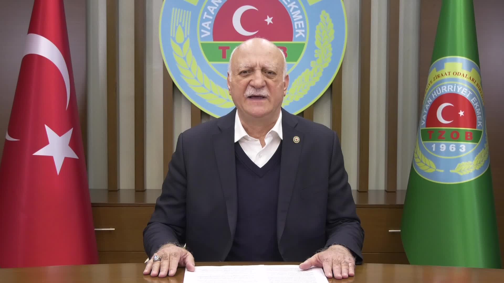 TZOB BAŞKANI BAYRAKTAR: DEPREM BÖLGESİNDEKİ ÜRETİCİLERİMİZ, KIRSAL KALKINMA VE YATIRIM DESTEKLERİNDEN ÖNCELİKLİ YARARLANDIRILMALI