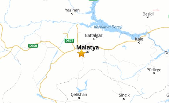 MALATYA’DA 5.6 BÜYÜKLÜĞÜNDE DEPREM OLDU