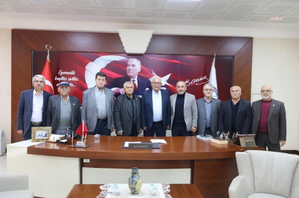 ZİRAAT ODASI YÖNETİMİ, KDZ. EREĞLİ BELEDİYE BAŞKANI POSBIYIK’I ZİYARET ETTİ