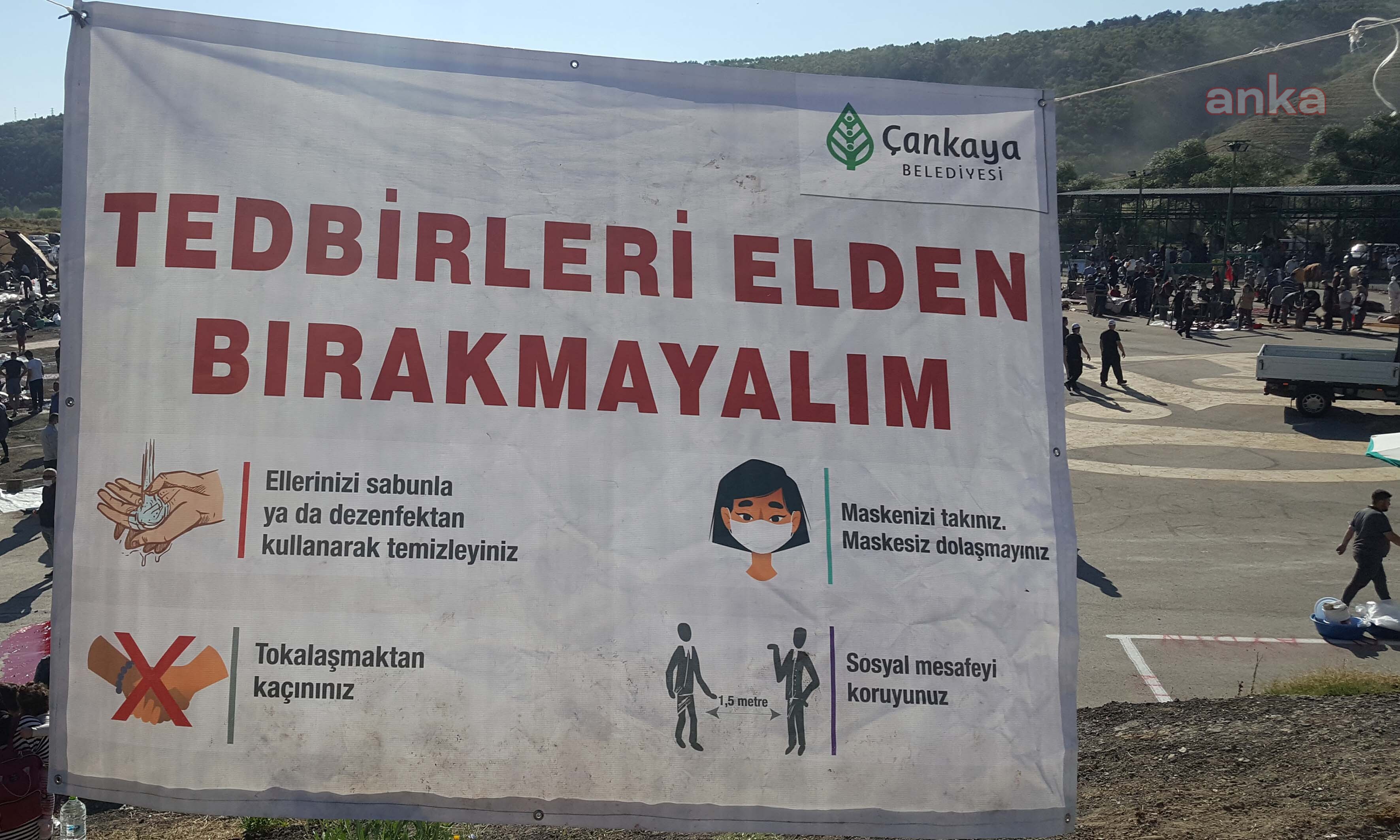 ÇANKAYA BELEDİYESİ KURBAN ALANINDA İLK GÜN YOĞUNLUĞU