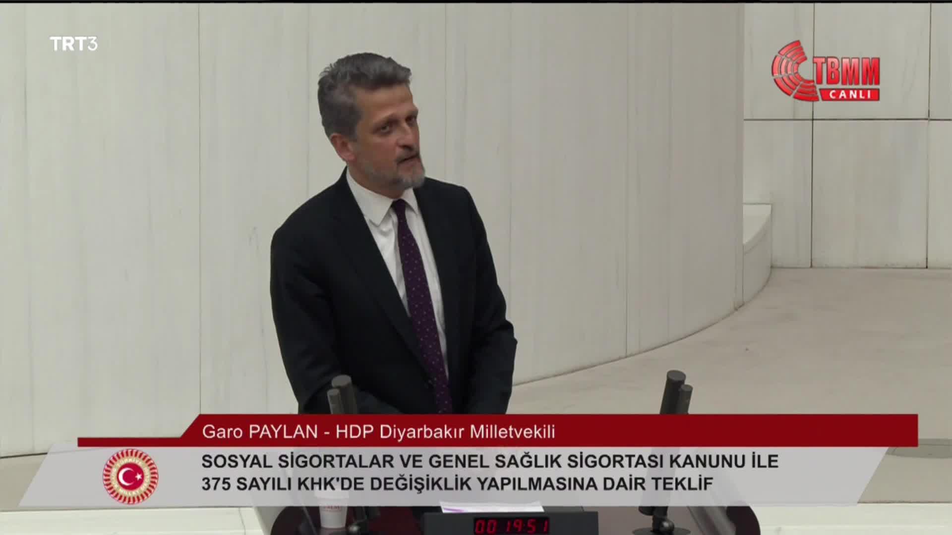 GARO PAYLAN: BİNLERCE EYT’Lİ ENKAZ ALTINDA KALDI. EYT’LİLER DE BURUK BİR ŞEKİLDE SEVİNECEKLER, HATTA SEVİNEMEYECEKLER