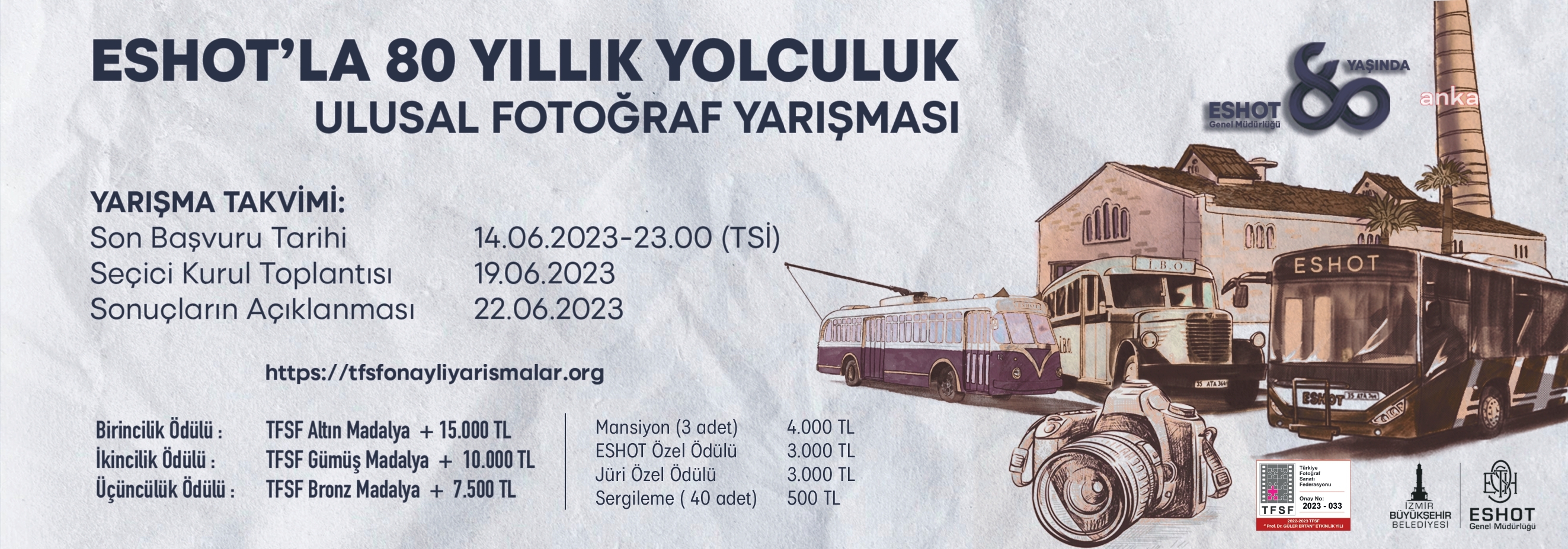 ESHOT’UN 80’İNCİ YILINA ÖZEL FOTOĞRAF YARIŞMASI