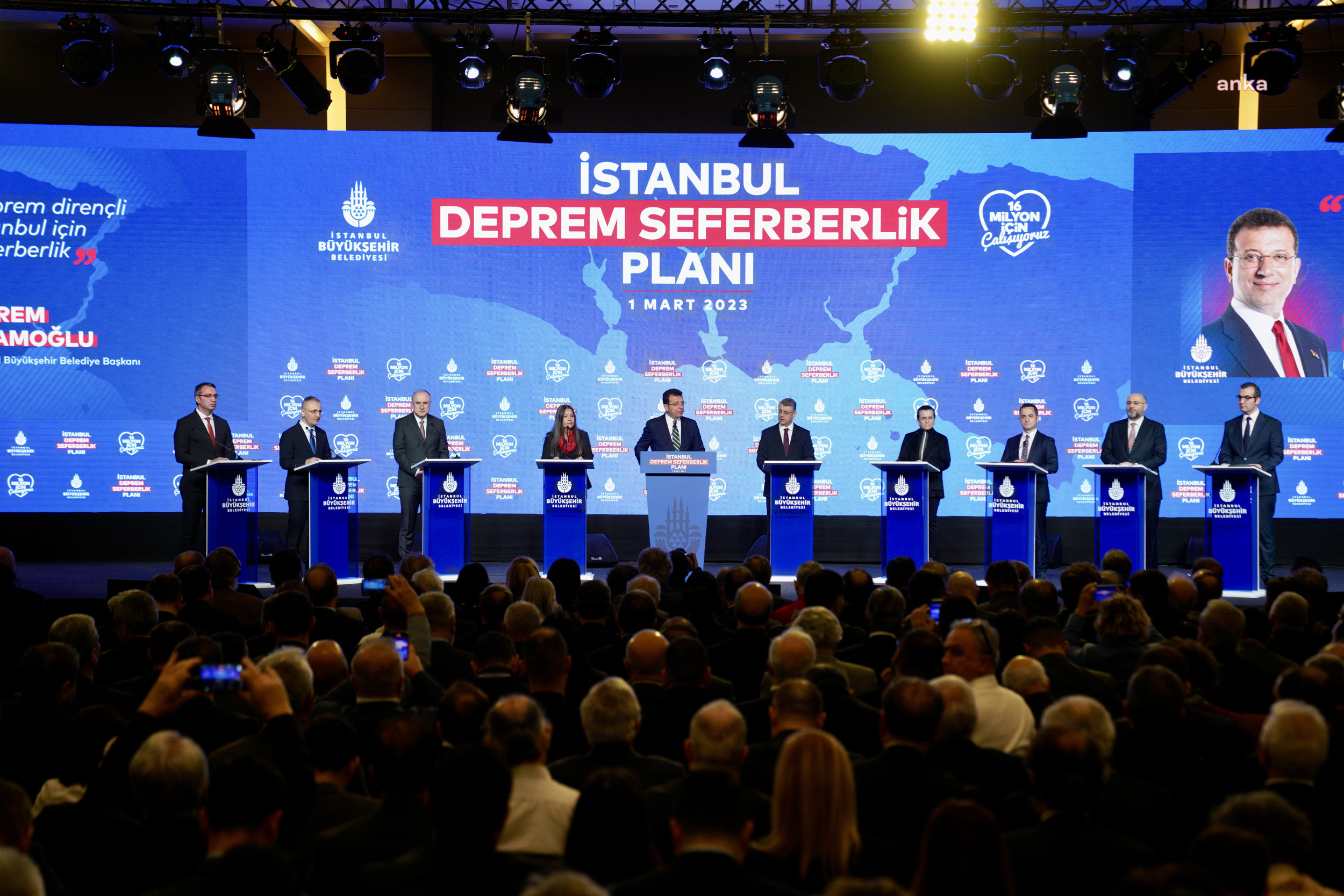 VAHAP SEÇER, İBB’NİN DEPREM SEFERBERLİK PLANI TOPLANTISI’NA KATILDI