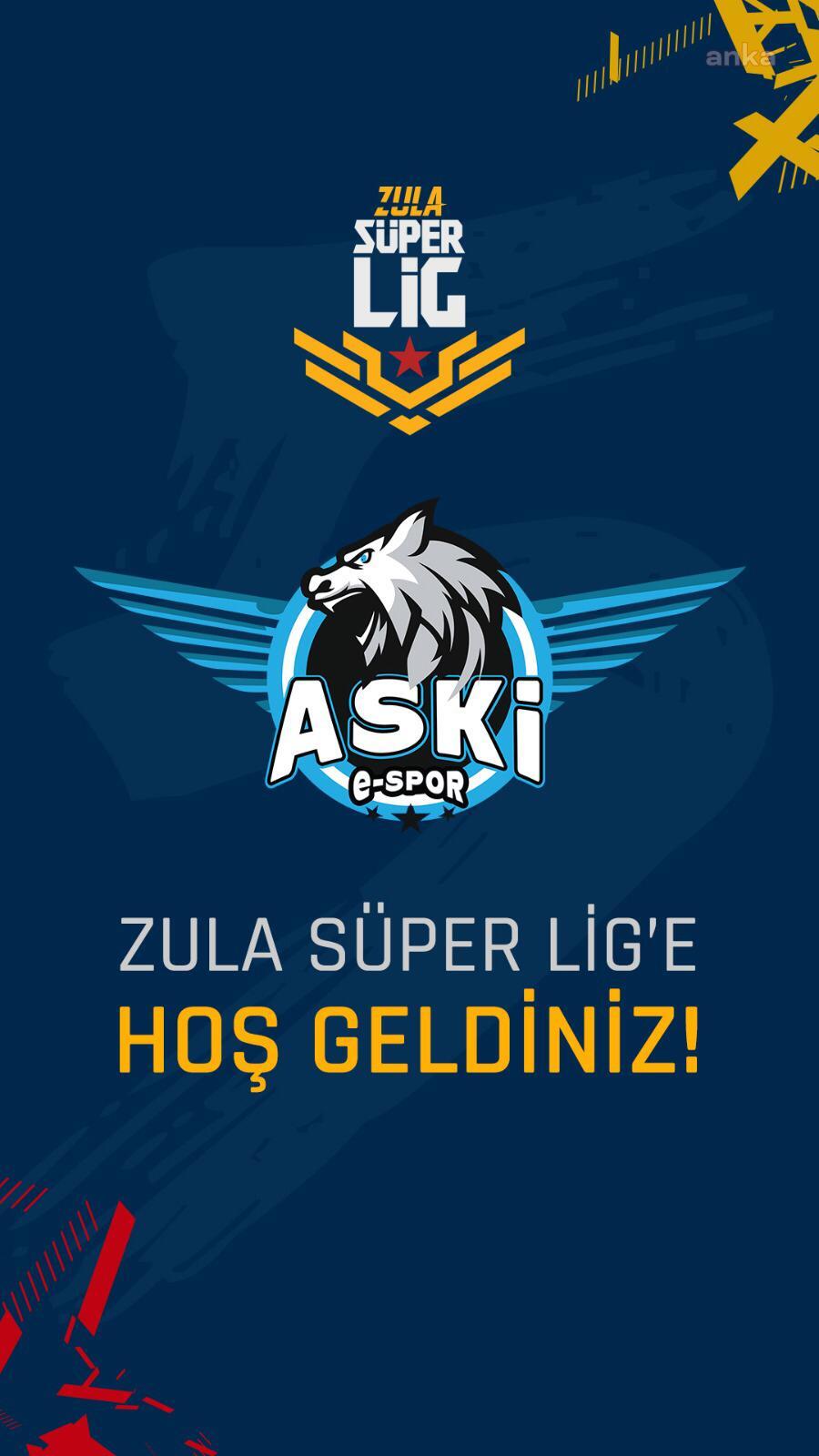 ASKİ E-SPOR KULÜBÜ’NDEN YENİ TAKIM: ERKEK ZULA
