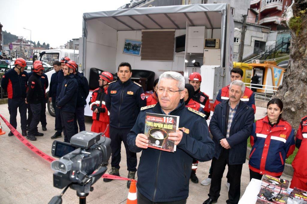 KDZ. EREĞLİ BELEDİYESİ, UYGULAMALI DEPREM EĞİTİMİ VE TATBİKATI DÜZENLİYOR
