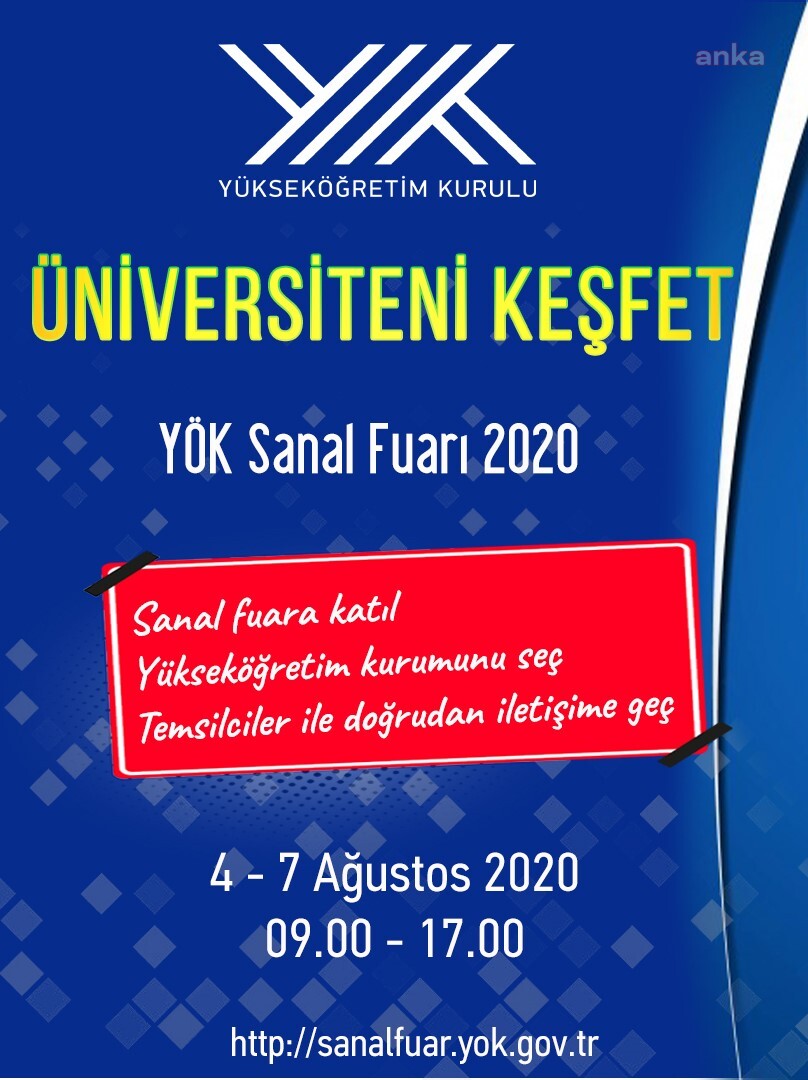 YÖK’TEN ÖĞRENCİLERE SANAL FUAR