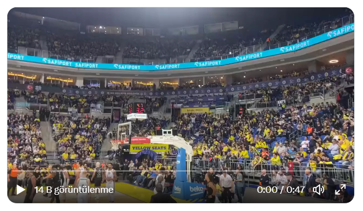 FENERBAHÇE-BOLOGNA MAÇINDA ‘HÜKÜMET İSTİFA’ SLOGANLARI ATILDI