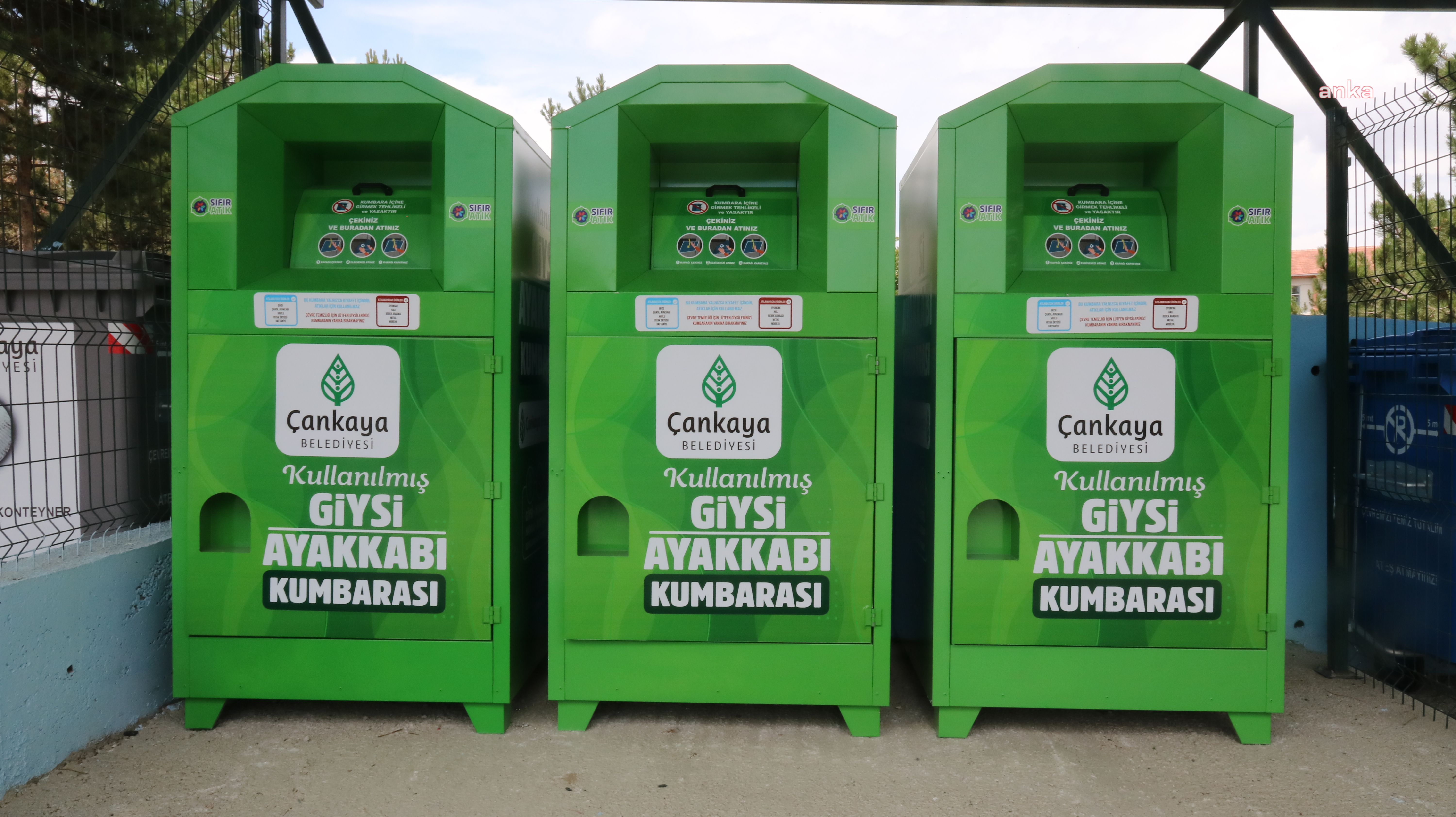 ÇANKAYA BELEDİYESİ'NİN GİYSİ KUMBARALARINDAN İHTİYAÇ SAHİPLERİNE