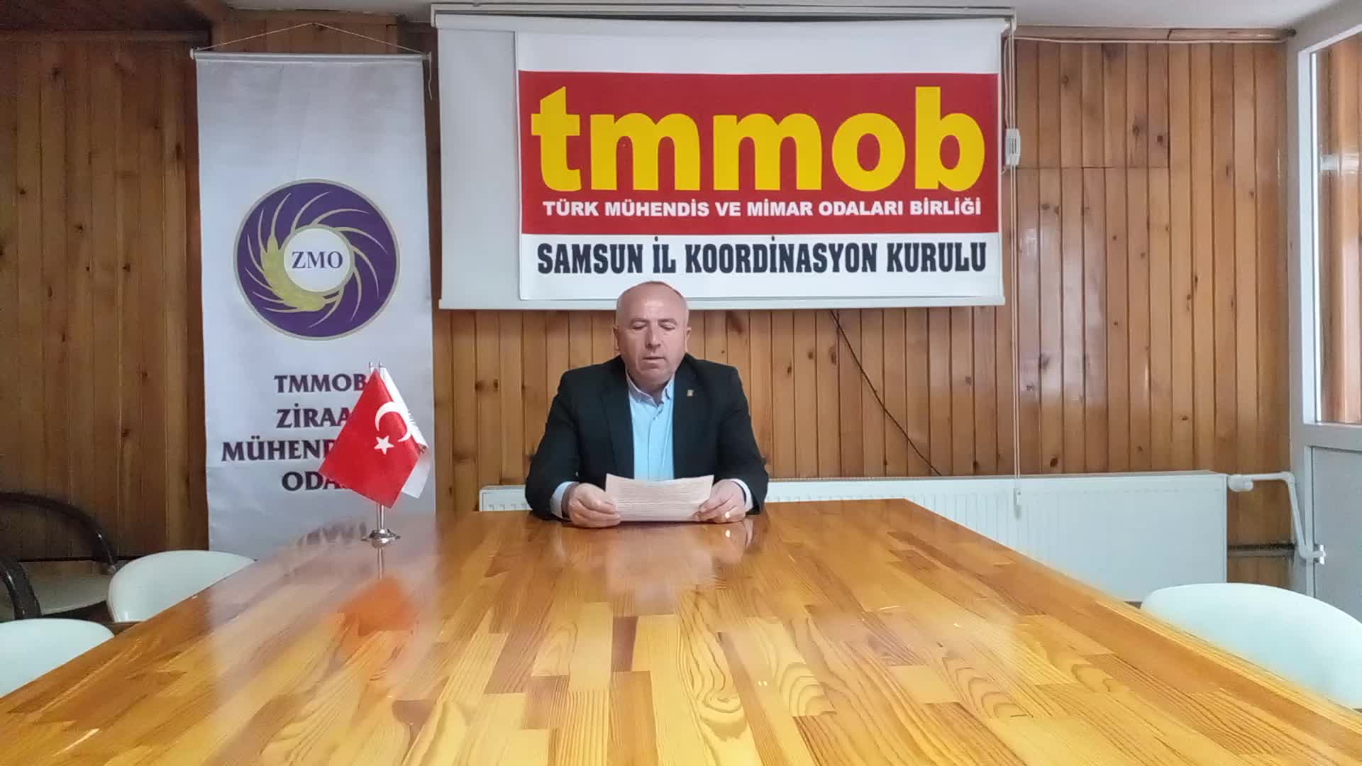 TMMOB SAMSUN İL KOORDİNASYON KURULU SEKRETERİ KEBAPÇI: "GEREKLİ ÖNLEMLER ALINMADIĞI İÇİN İŞYERLERİ ÇALIŞANLARIN MEZARI OLMAYA DEVAM EDİYOR"